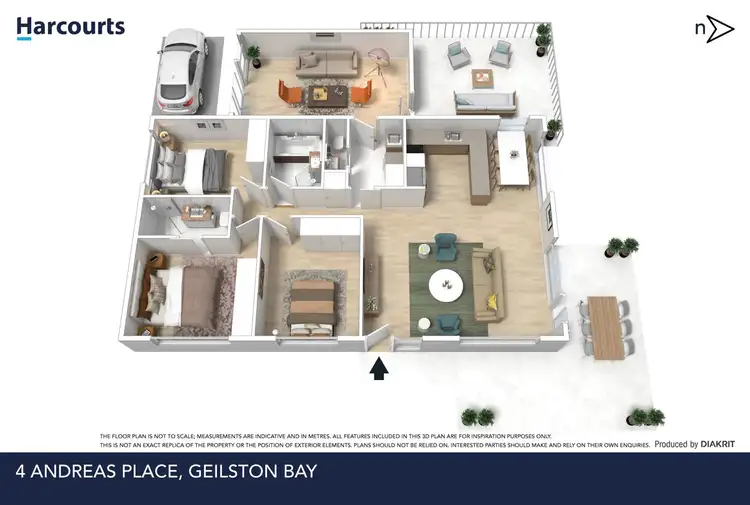 Floorplan of Homely house listing, 4 Andreas Place, Geilston Bay TAS 7015