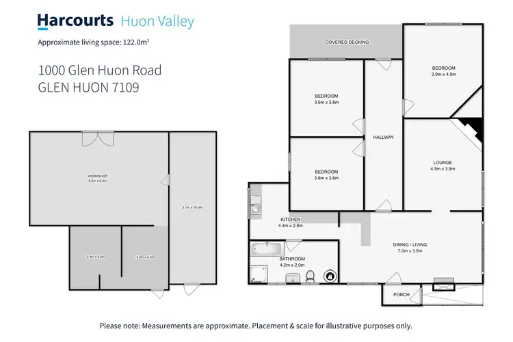 Floorplan of Homely house listing, 1000 Glen Huon Road, Glen Huon TAS 7109
