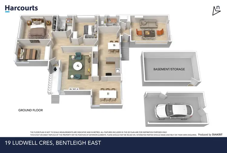 Floorplan of Homely house listing, 19 Ludwell Cres, Bentleigh East VIC 3165