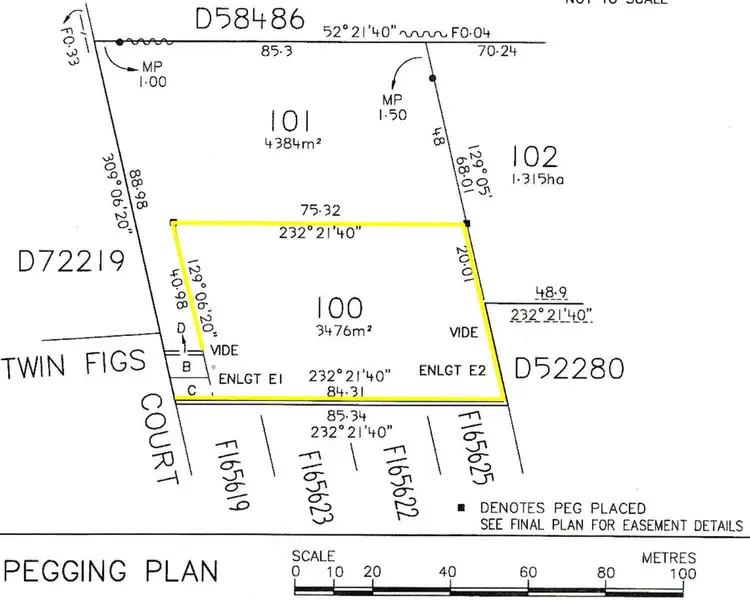 Floorplan of Homely land listing, 2 Twin Figs Court, Encounter Bay SA 5211