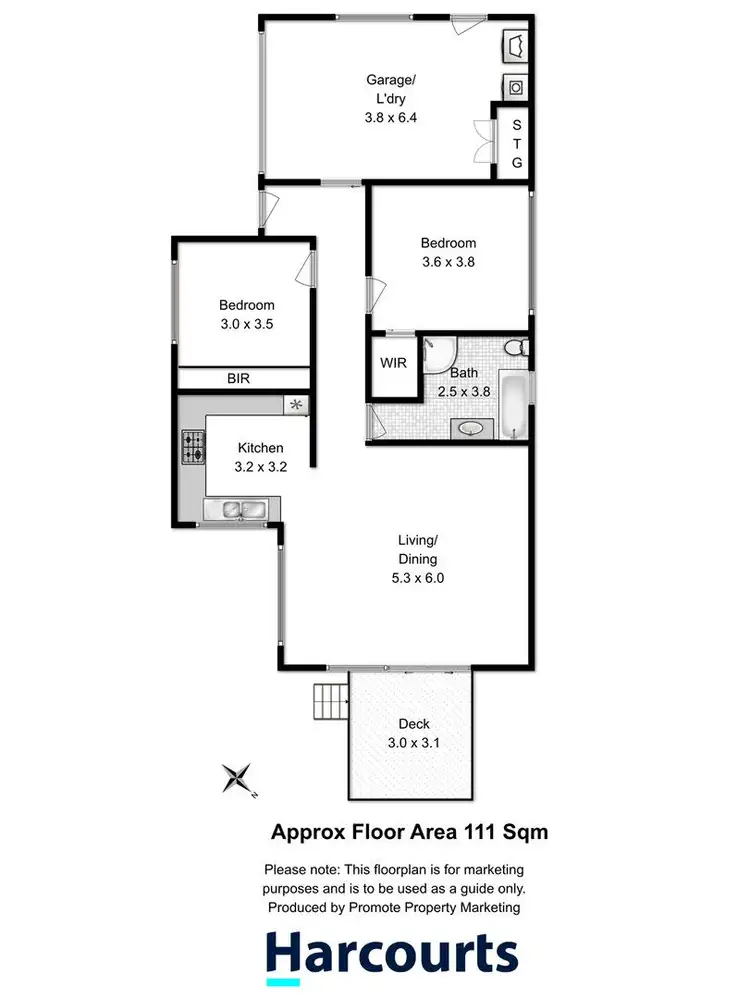 Floorplan of Homely villa listing, 2 Clermont Lane, Howrah TAS 7018