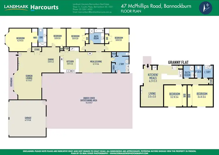 Floorplan of Homely house listing, 47 McPhillips Road, Bannockburn VIC 3331