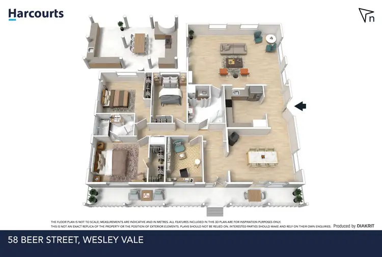 Floorplan of Homely house listing, 58 Beer Street, Wesley Vale TAS 7307