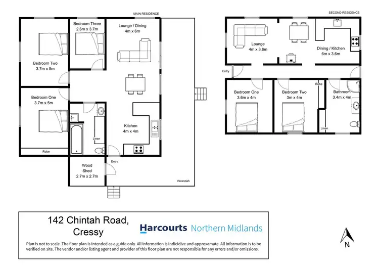 Floorplan of Homely rural property listing, 142 Chintah Road, Cressy TAS 7302
