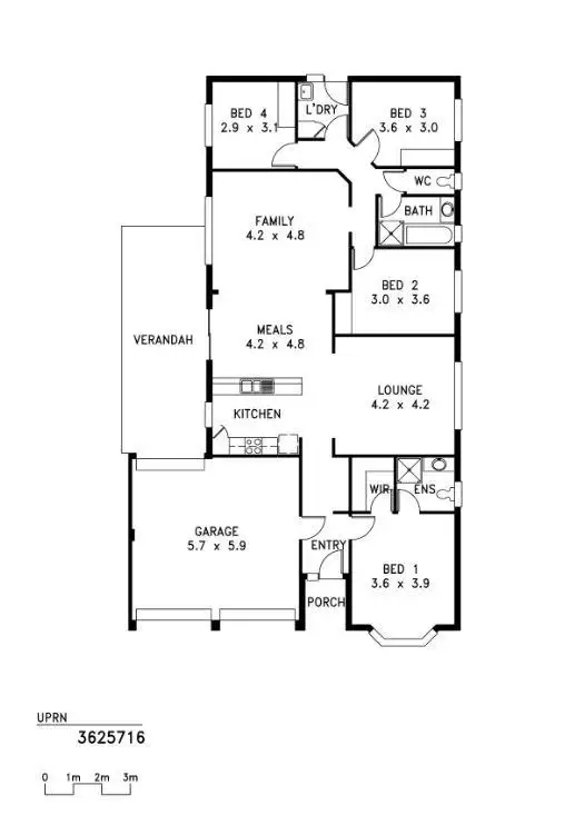 Floorplan of Homely house listing, (DHA) Defence Housing Australia, Hewett SA 5118