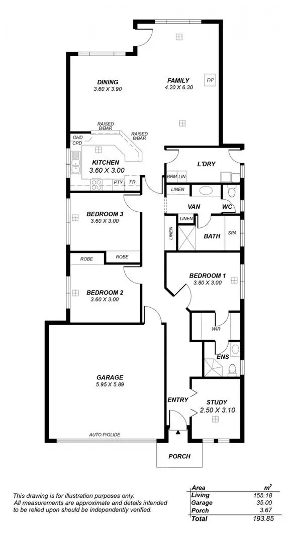 Floorplan of Homely house listing, 17A Norman Street, Paradise SA 5075