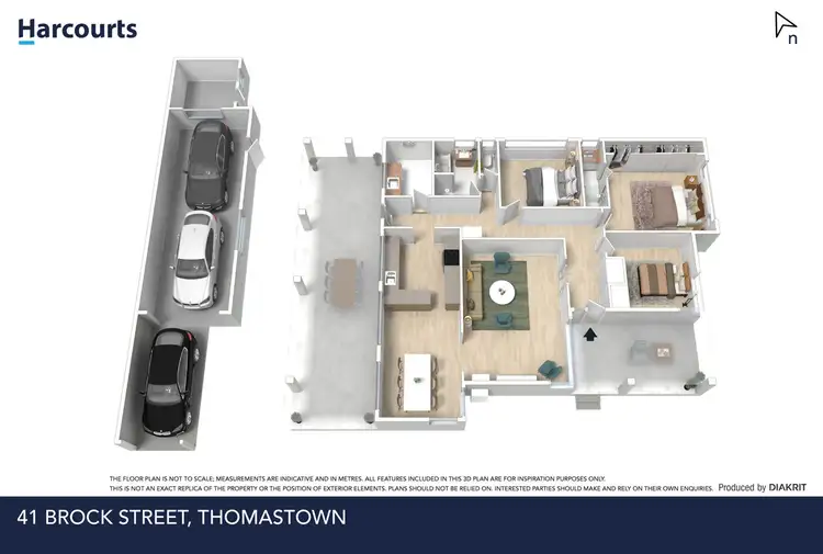 Floorplan of Homely house listing, 41 Brock Street, Thomastown VIC 3074