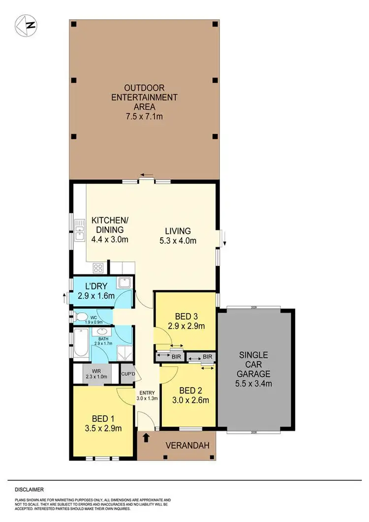 Floorplan of Homely house listing, 8 Manna Boulevard, Delacombe VIC 3356