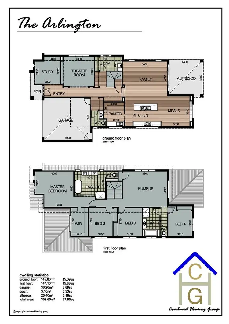 Floorplan of Homely house listing, 6 Clovelly Way, Officer VIC 3809