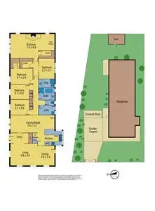Floorplan of Homely house listing, 3 Colonial Drive, Vermont South VIC 3133