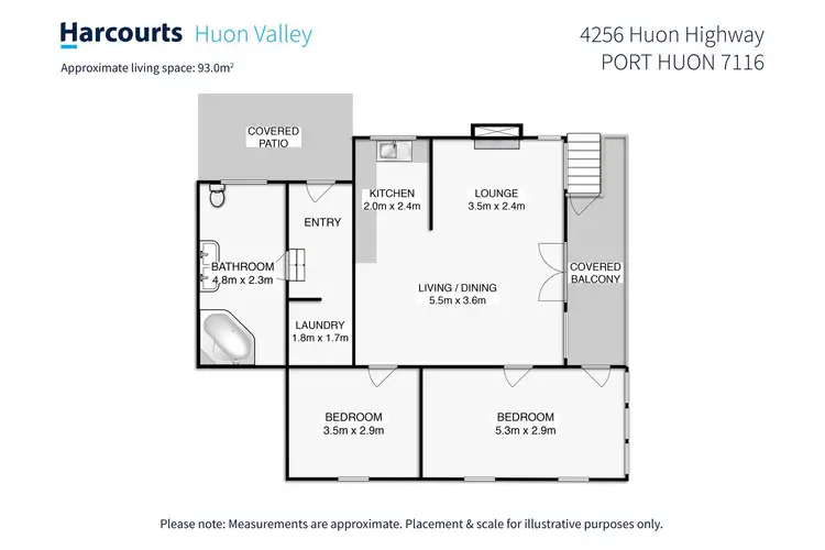 Floorplan of Homely house listing, 4256 Huon Highway, Port Huon TAS 7116