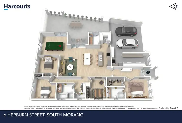 Floorplan of Homely house listing, 6 Hepburn Street, South Morang VIC 3752