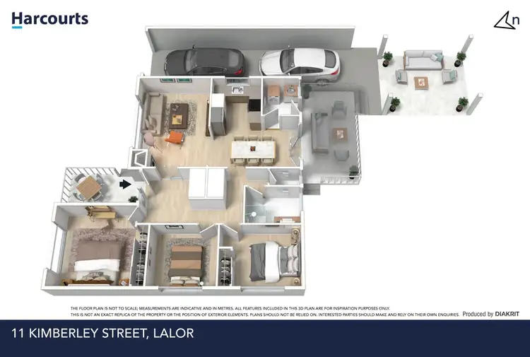 Floorplan of Homely house listing, 11 Kimberley Street, Lalor VIC 3075