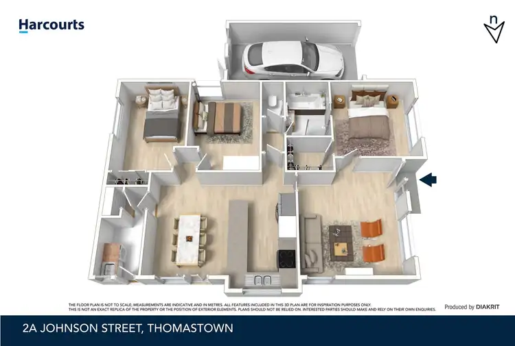 Floorplan of Homely unit listing, 2A Johnson Street, Thomastown VIC 3074