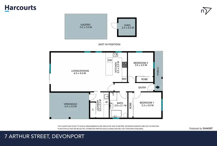 Floorplan of Homely house listing, 7 Arthur Street, Devonport TAS 7310
