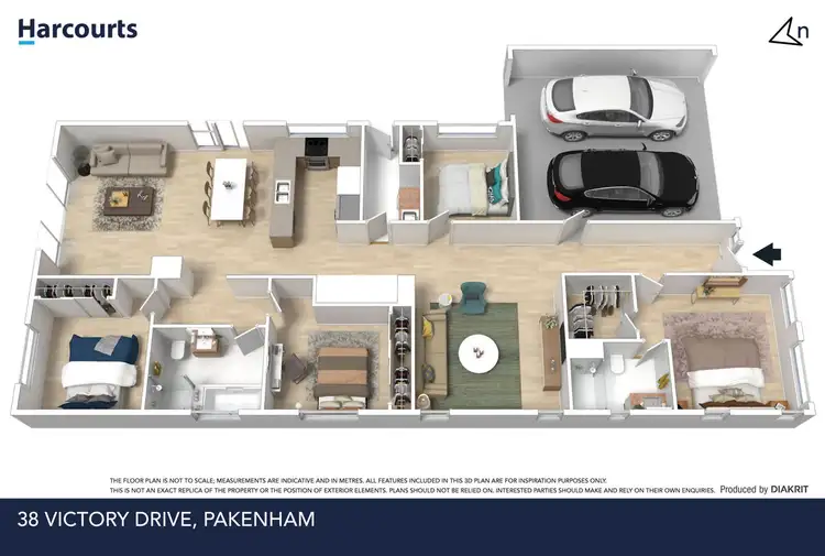 Floorplan of Homely house listing, 38 Victory Drive, Pakenham VIC 3810