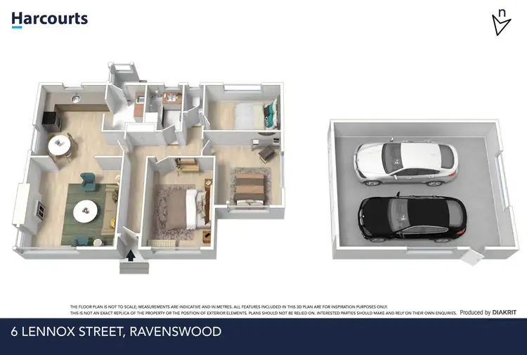 Floorplan of Homely house listing, 6 Lennox Street, Ravenswood TAS 7250