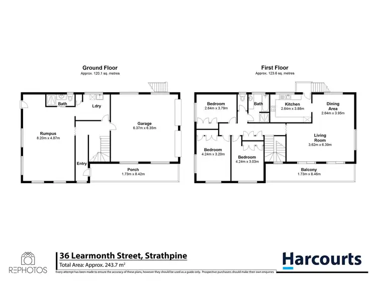 Floorplan of Homely house listing, 36 Learmonth St, Strathpine QLD 4500