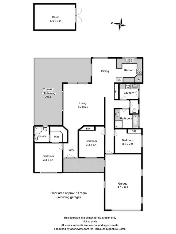 Floorplan of Homely house listing, 33 Nash Street, Sorell TAS 7172