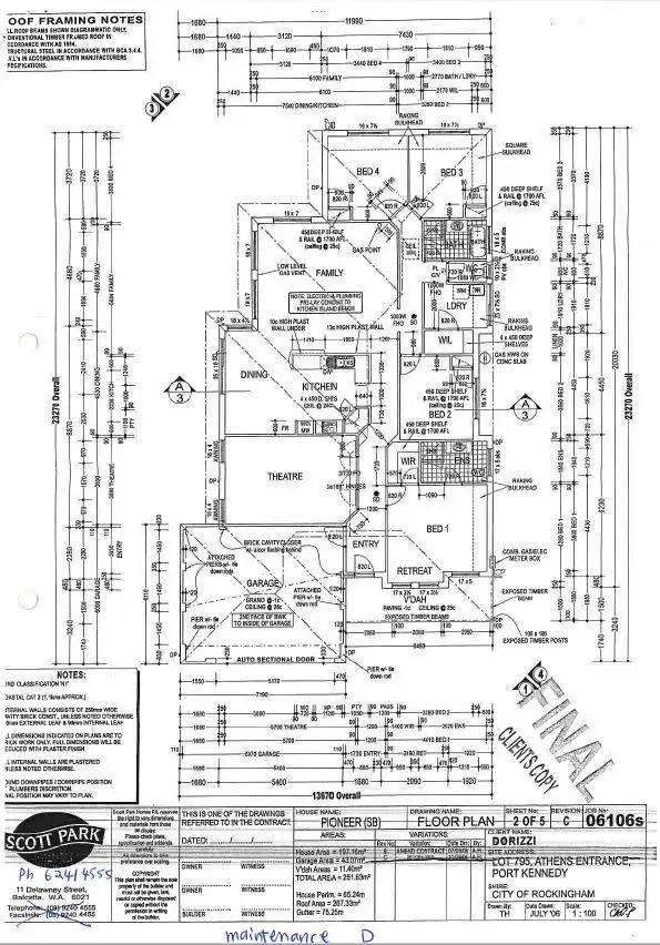 Floorplan of Homely house listing, 12 Athens Entrance, Port Kennedy WA 6172