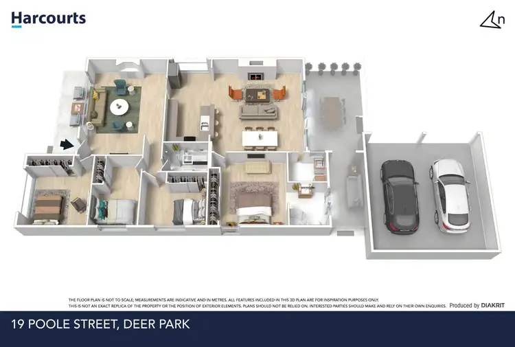 Floorplan of Homely house listing, 19 Poole St, Deer Park VIC 3023