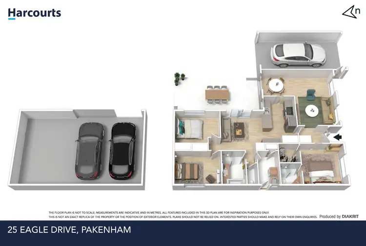 Floorplan of Homely house listing, 25 Eagle Drive, Pakenham VIC 3810