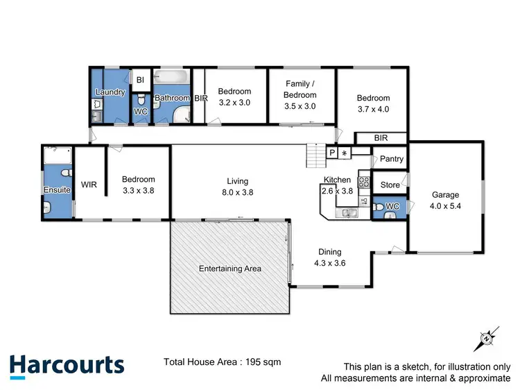 Floorplan of Homely house listing, 20 Mona Street, Kingston TAS 7050