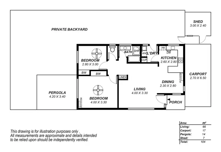 Floorplan of Homely unit listing, 5/2 Park Street, Magill SA 5072