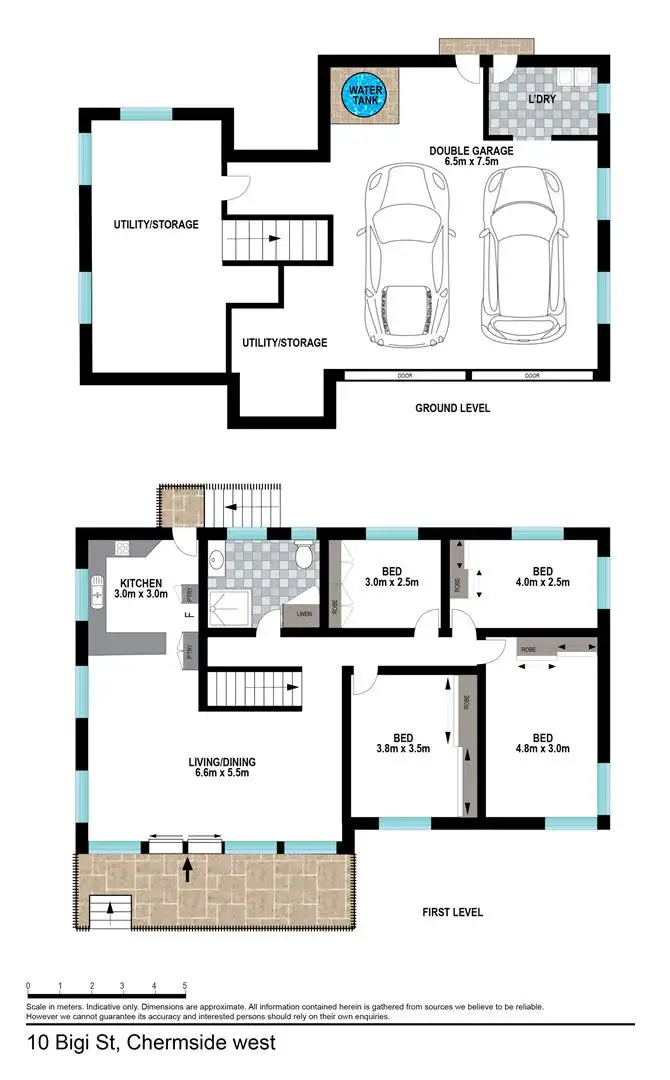 Floorplan of Homely house listing, 10 Bigi Street, Chermside West QLD 4032