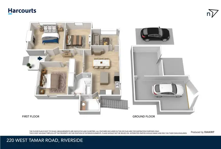 Floorplan of Homely house listing, 220 West Tamar Road, Riverside TAS 7250