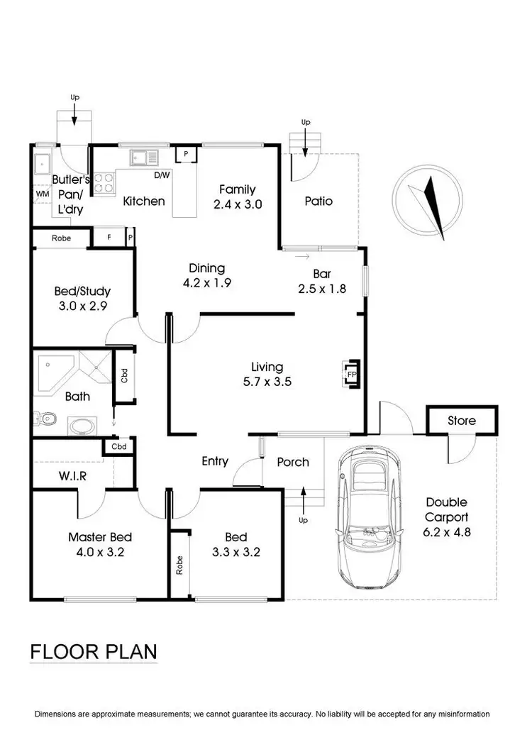 Floorplan of Homely house listing, 11 Teddington Way, Wantirna VIC 3152