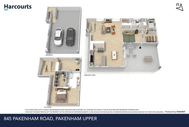 Floorplan of Homely house listing, 845 Pakenham Road, Pakenham Upper VIC 3810