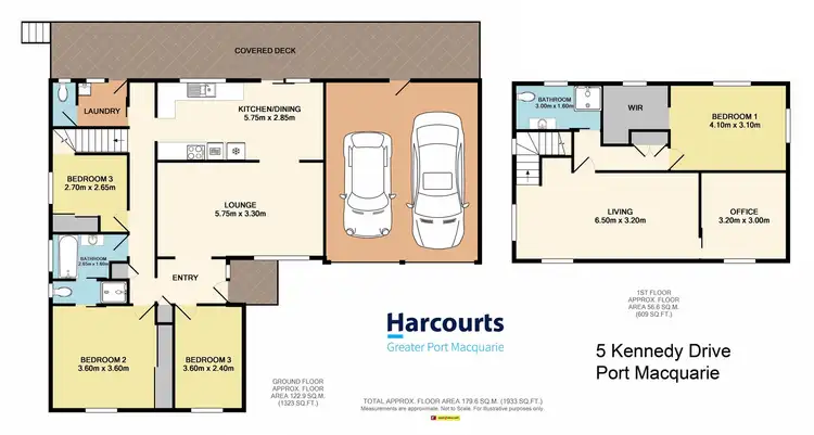 Floorplan of Homely house listing, 5 Kennedy Drive, Port Macquarie NSW 2444