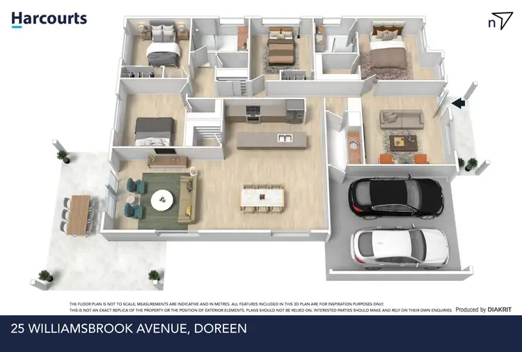 Floorplan of Homely house listing, 25 Williamsbrook Avenue, Doreen VIC 3754