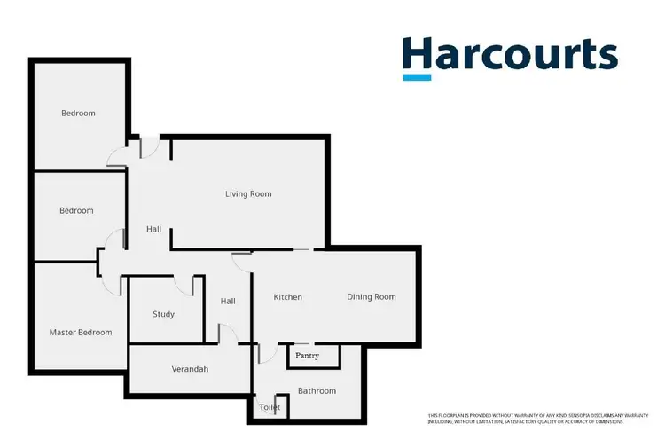 Floorplan of Homely house listing, 258 Aubrey Road, Warracknabeal VIC 3393