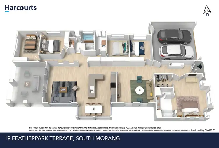 Floorplan of Homely house listing, 19 Featherpark Terrace, South Morang VIC 3752