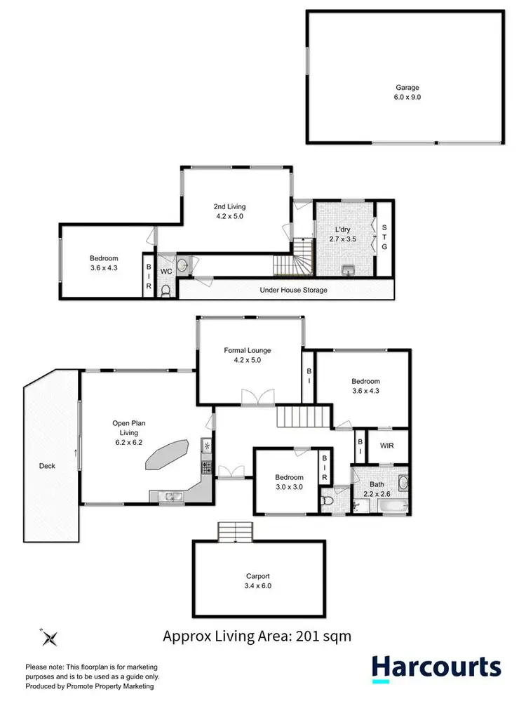 Floorplan of Homely house listing, 20 Wards Avenue, Lewisham TAS 7173