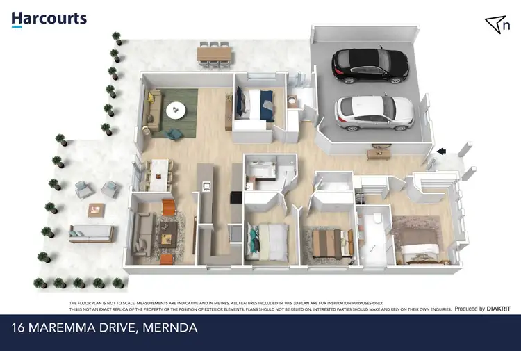 Floorplan of Homely house listing, 16 Maremma Drive, Mernda VIC 3754