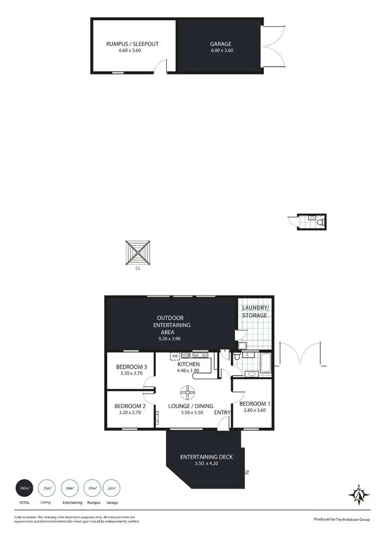 Floorplan of Homely house listing, 86 Morrison Avenue, Middleton SA 5213