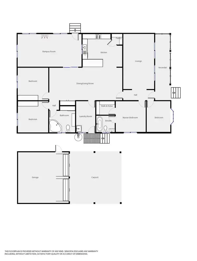 Floorplan of Homely house listing, 10 Castlereagh, Bourke NSW 2840