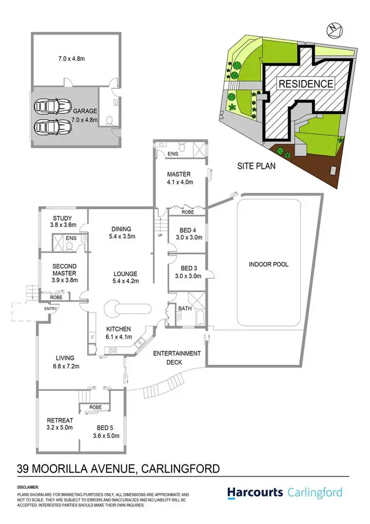 Floorplan of Homely house listing, 39 Moorilla Avenue, Carlingford NSW 2118
