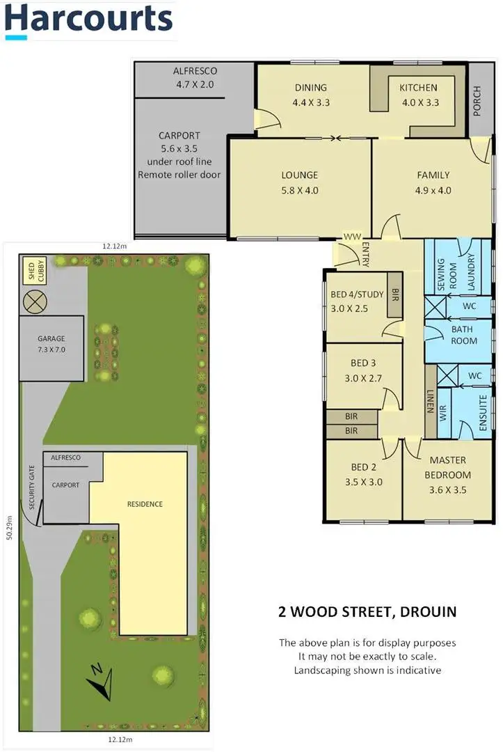 Floorplan of Homely house listing, 2 Wood Street, Drouin VIC 3818