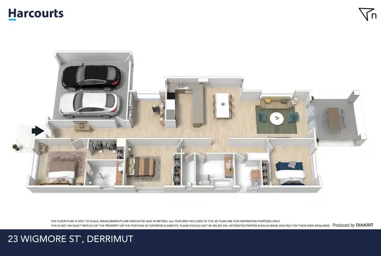 Floorplan of Homely house listing, 23 Wigmore Street, Derrimut VIC 3030