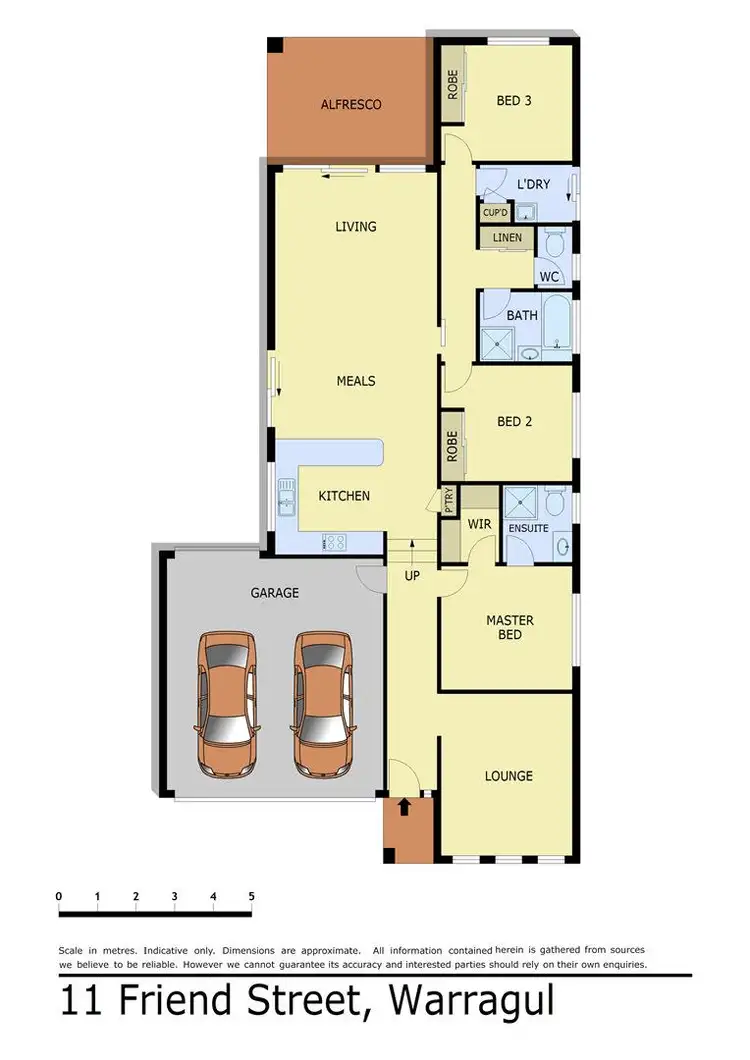 Floorplan of Homely house listing, 11 Friend Street, Warragul VIC 3820
