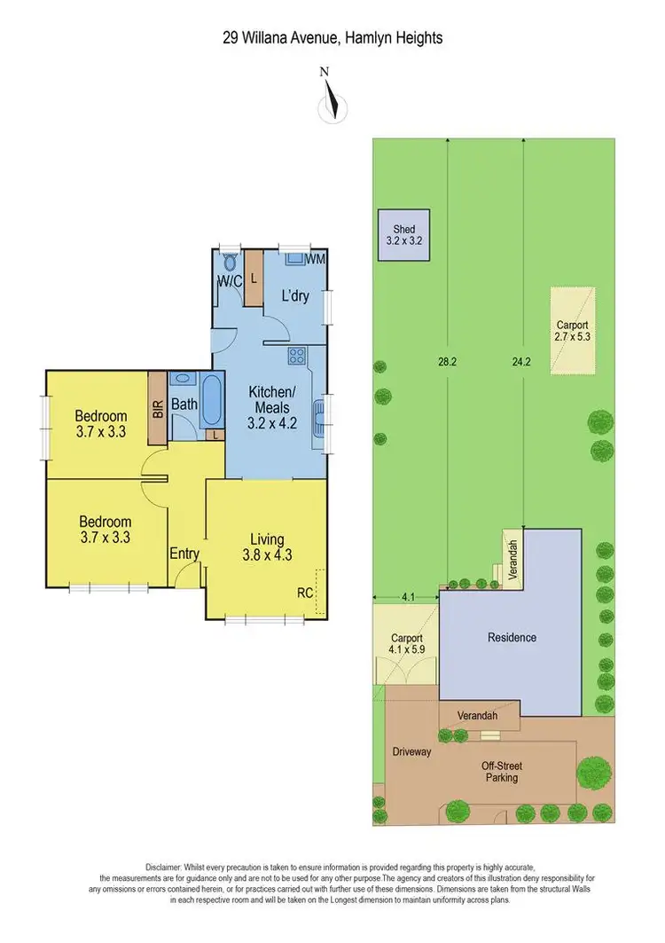 Floorplan of Homely house listing, 29 Willana Avenue, Hamlyn Heights VIC 3215