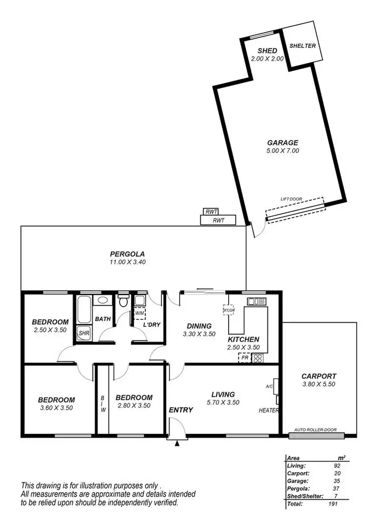 Floorplan of Homely house listing, 23 Banket Street, Huntfield Heights SA 5163