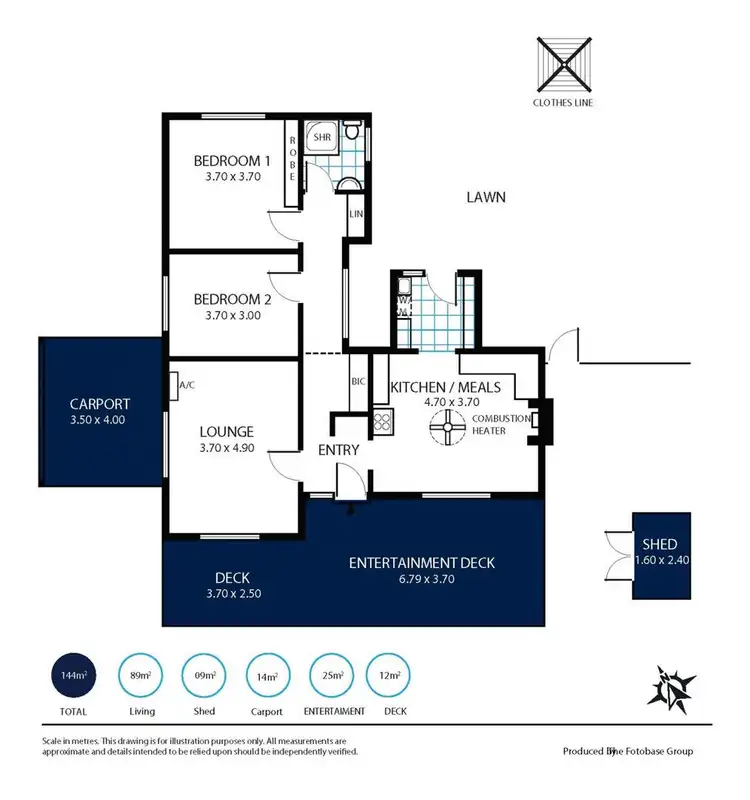 Floorplan of Homely house listing, 26 The Parkway, Victor Harbor SA 5211