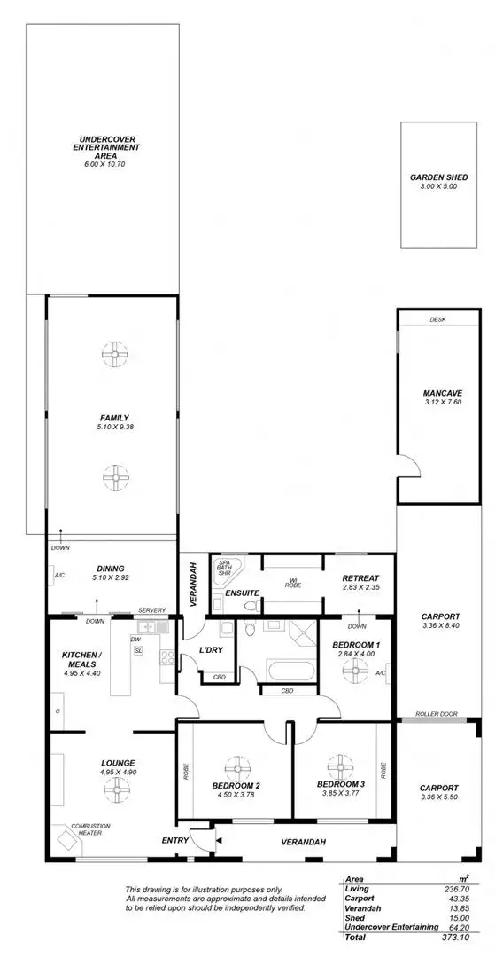 Floorplan of Homely house listing, 16 Casino Boulevard, Sellicks Beach SA 5174