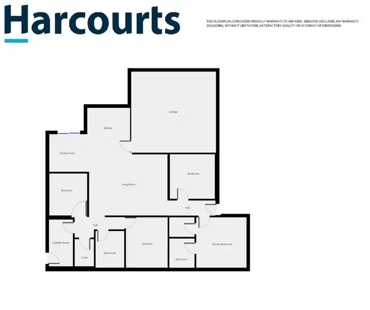 Floorplan of Homely house listing, 46 Hillary Street, Horsham VIC 3400