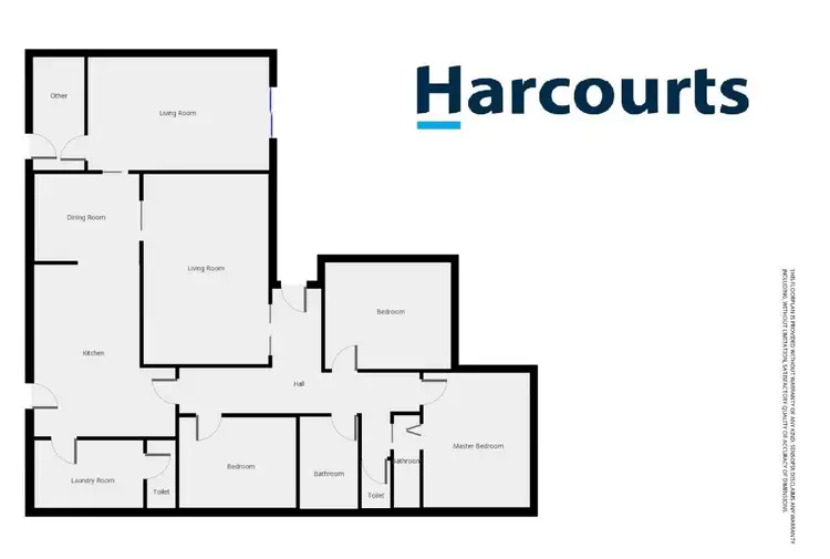 Floorplan of Homely house listing, 53 Bennett Road, Horsham VIC 3400